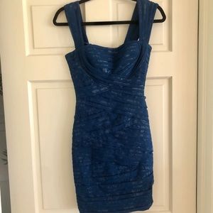 BCBG Navy Cocktail Dress